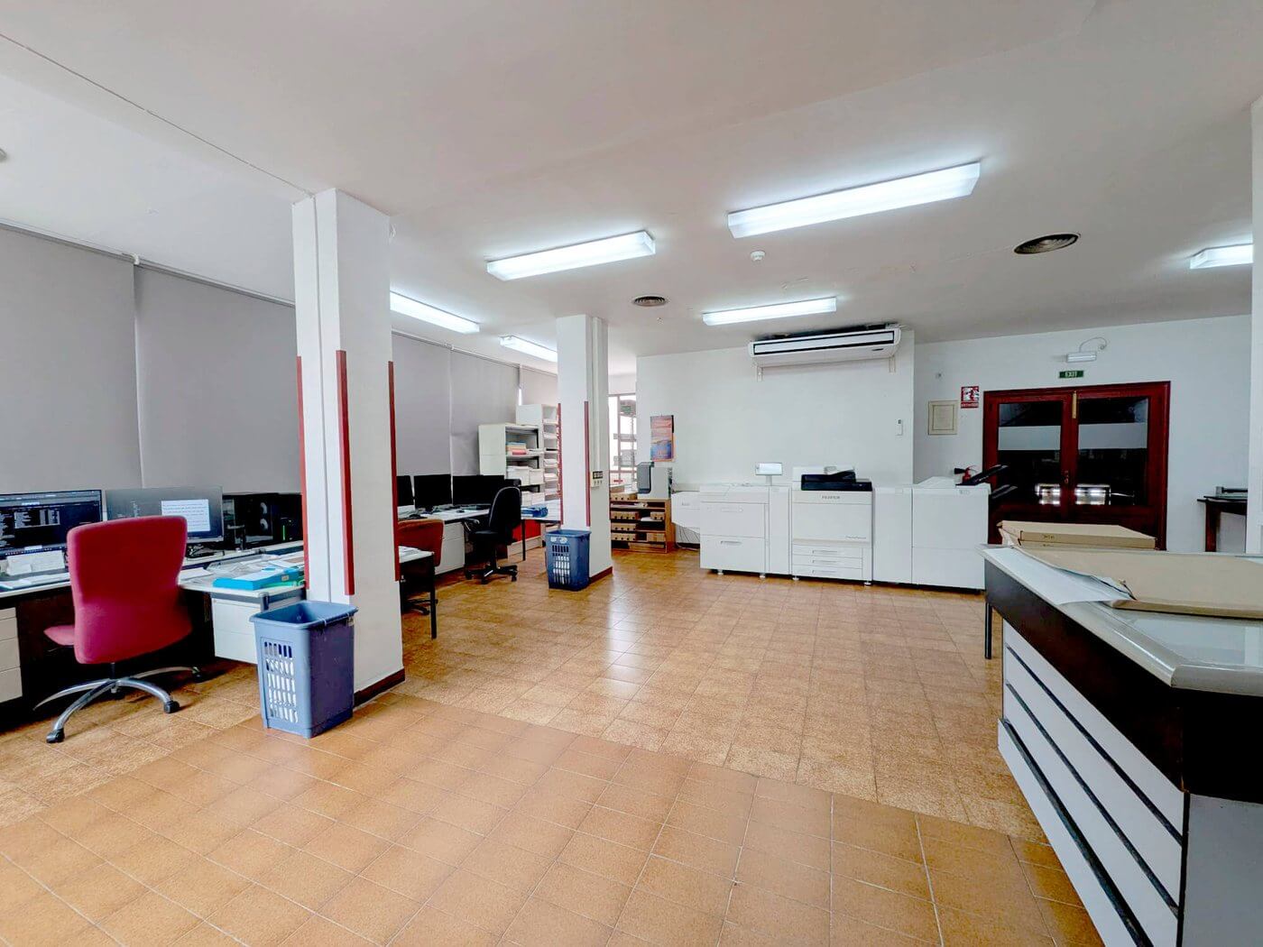 Departamento de producción y preimpresión de Grafic Art